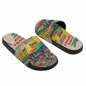 Men Nathans Of Coney Island New York City Slip On Slippers