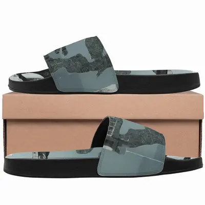 Men Grunge Slip On Slippers