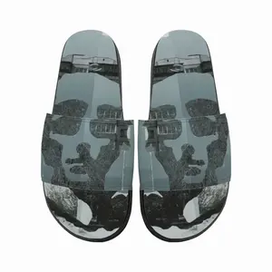 Men Grunge Slip On Slippers