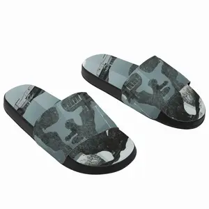 Men Grunge Slip On Slippers