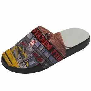 Men Katzs Deli New York City Slip On Slippers