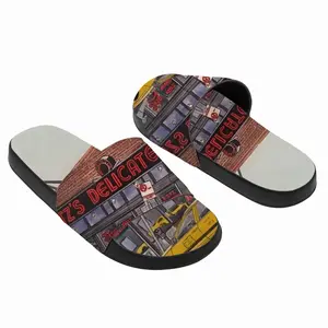 Men Katzs Deli New York City Slip On Slippers