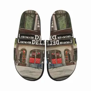 Men Landmark Deli New York City Slip On Slippers