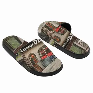 Men Landmark Deli New York City Slip On Slippers