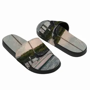 Men Sailboat South Florida Slip On Slippers