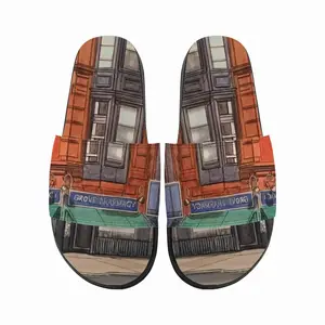 Men Greenwich Village New York City Slip On Slippers