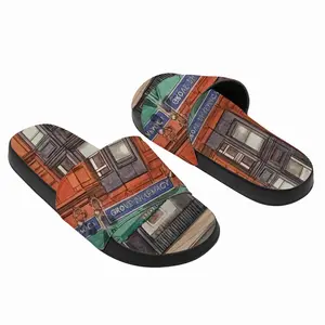 Men Greenwich Village New York City Slip On Slippers