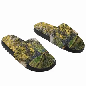 Men Lake With Fishing Pier Slip On Slippers