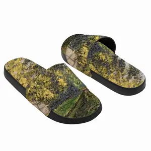 Men Lake With Fishing Pier Slip On Slippers