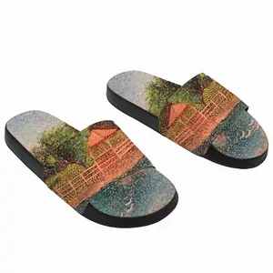 Men Gazebo On The Lake Slip On Slippers