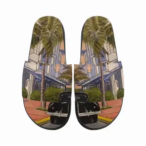 Men South Beach Florida Slip On Slippers