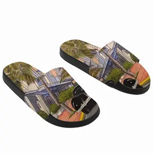 Men South Beach Florida Slip On Slippers