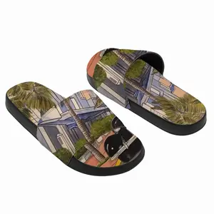 Men South Beach Florida Slip On Slippers