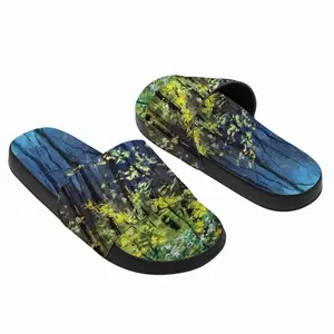 Men Morning Forest Slip On Slippers