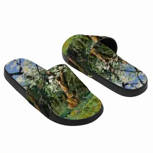 Men Blooming Apple And Pear Trees Slip On Slippers