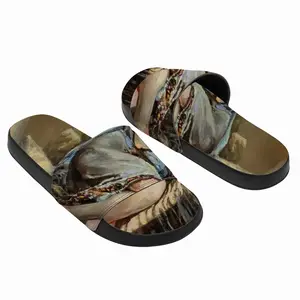 Men Nude Sleeping Lady Slip On Slippers