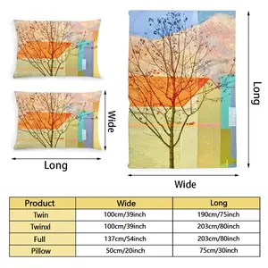 Tree I Quilt Cover (Multi-Size, Single Bed)