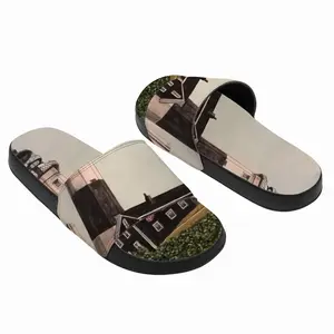 Men Montauk Point Lighthouse Slip On Slippers