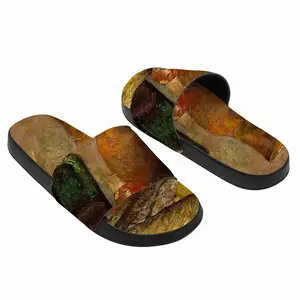 Men Still Life With Fish Impressionism Realism Slip On Slippers