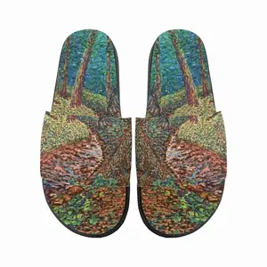 Men Stream In The Forest Slip On Slippers