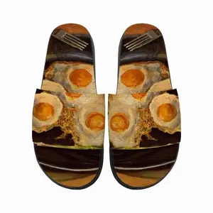 Men Fried Eggs Modern Slip On Slippers