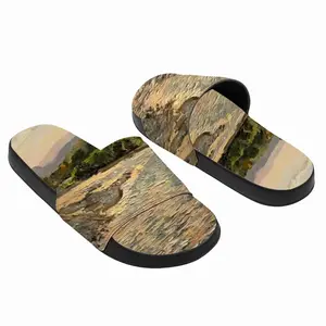 Men White River Landscape In The Morning Slip On Slippers