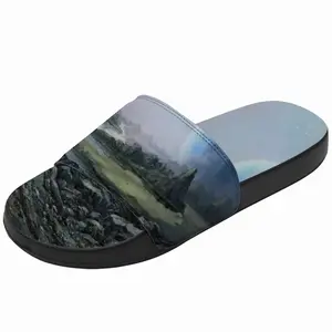 Men Outer Space Landscape Slip On Slippers