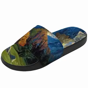 Men High Mountains Landscape Slip On Slippers