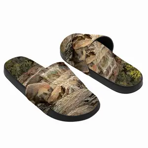 Men Rocky River Realism Impressionism Slip On Slippers