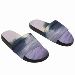 Men Autumn Leaves Slip On Slippers