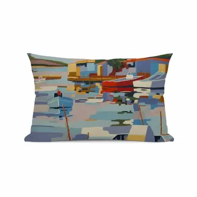 Sète La Pointe Courte Polyester Pillow (Rectangle, Multi-Size)