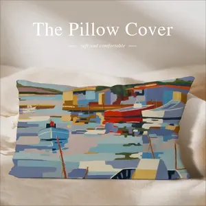 Sète La Pointe Courte Polyester Pillow (Rectangle, Multi-Size)