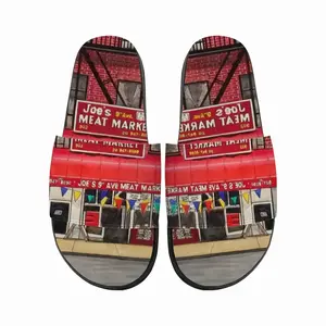 Men Joes Meat Market New York City Slip On Slippers