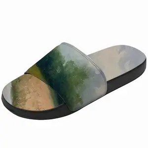 Men Countryside Impressionist Landscape No 2 Slip On Slippers