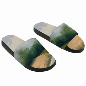 Men Countryside Impressionist Landscape No 2 Slip On Slippers