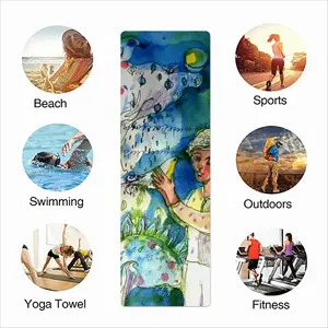 Boy With Bird Sports Quick Drying Towel