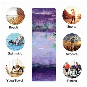 Nightfall On The River Ii Sports Quick Drying Towel