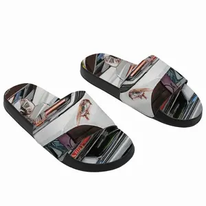 Men Porsche And Sparrows Slip On Slippers