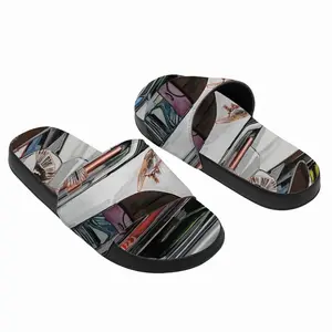 Men Porsche And Sparrows Slip On Slippers