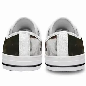 Men Short Trash Retro Canvas Shoes