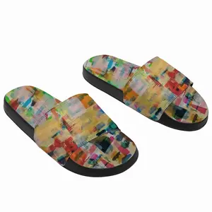 Men Greenery Slip On Slippers