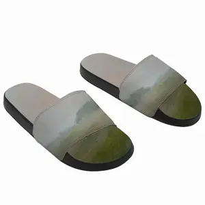 Men Mini Landscape Slip On Slippers