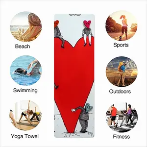 Love Is All Around Sports Quick Drying Towel