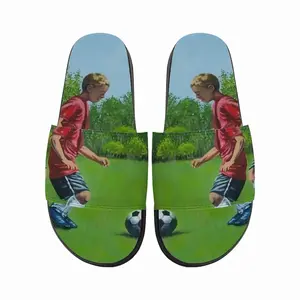 Men One On One Slip On Slippers