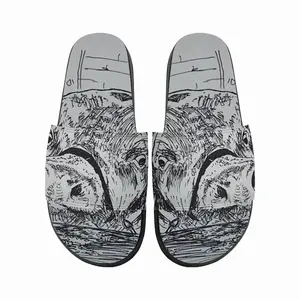 Men Kilroy Cow Slip On Slippers