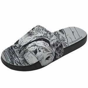 Men Kilroy Cow Slip On Slippers