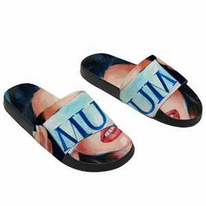 Men Muse Red Lipstick Slip On Slippers