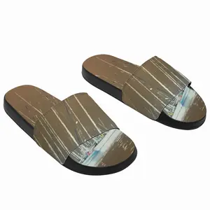 Men Sailboats In Ocre Slip On Slippers