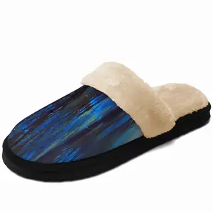 Men Deepacific Fuzzy Slippers