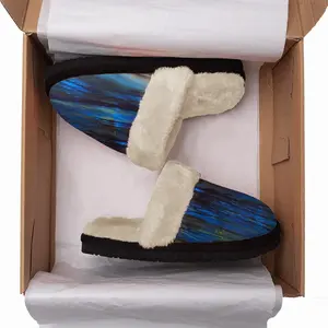 Men Deepacific Fuzzy Slippers